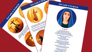 Our Lady in Scripture Posters